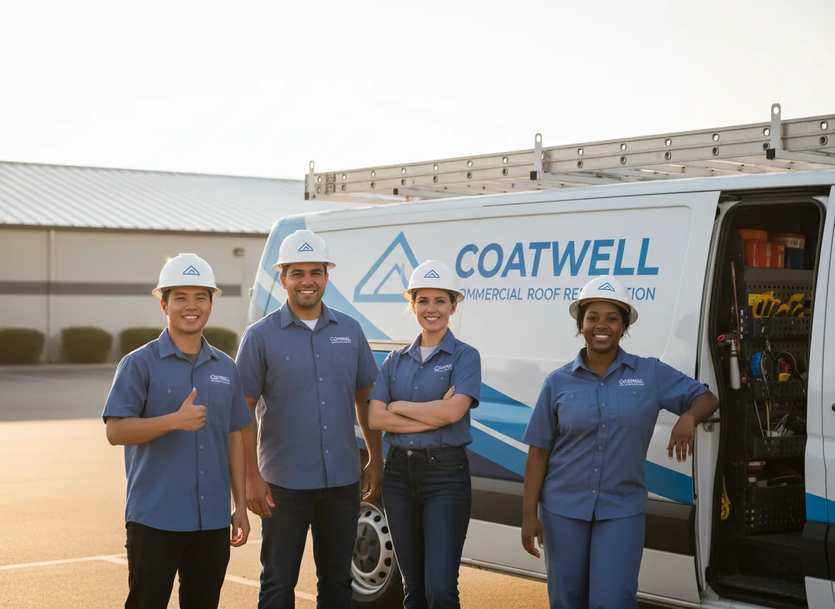Commercial roof coating company in Clio, CA